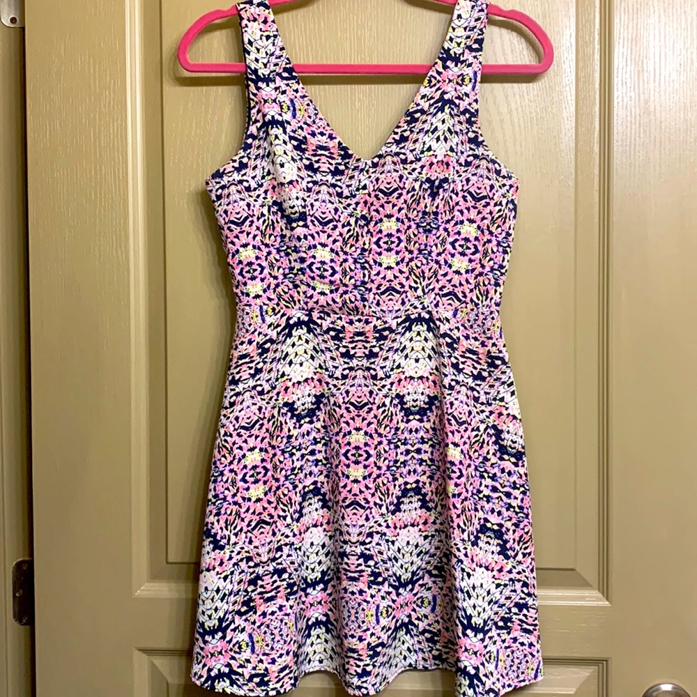 Fun printed dress!